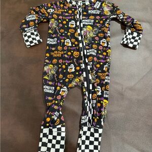 Kids Halloween Footie Pajamas